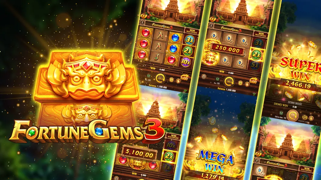 Selecting an online slot game at Gamezone
